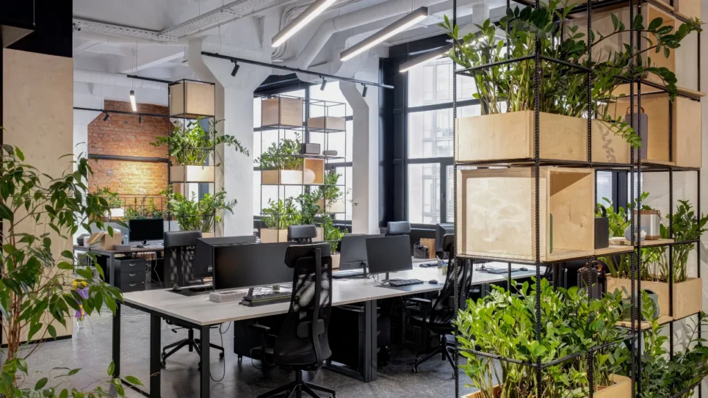 plantas para oficinas y negocios